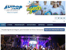 Tablet Screenshot of feiraavirrp.com.br